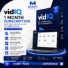 vidIQ Subscription Pakistan by MANIFYTOOLS for YouTube SEO, AI keyword research, competitor analysis, video optimization, and channel growth.