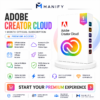 Adobe Creative Cloud 1 Month Subscription with Official Access to Photoshop Illustrator Premiere Pro After Effects and Creative Apps
